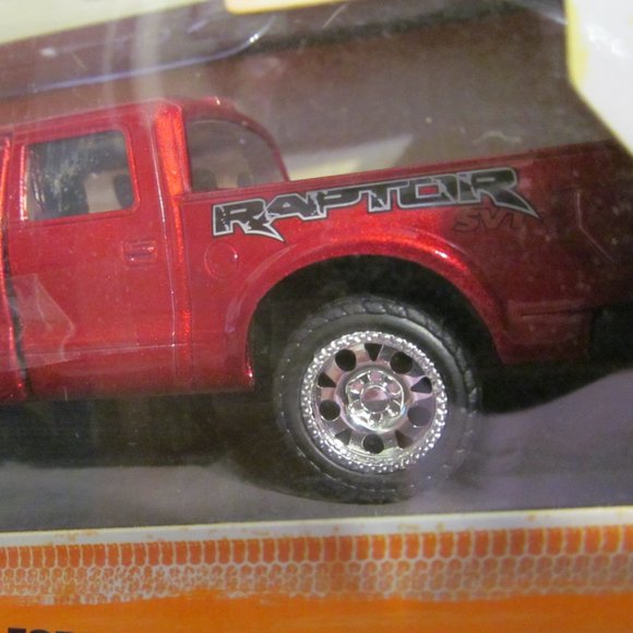 NIB Jada Just Trucks 2011 Ford F-150 SVT Raptor Red 24702 - Picture 4 of 11